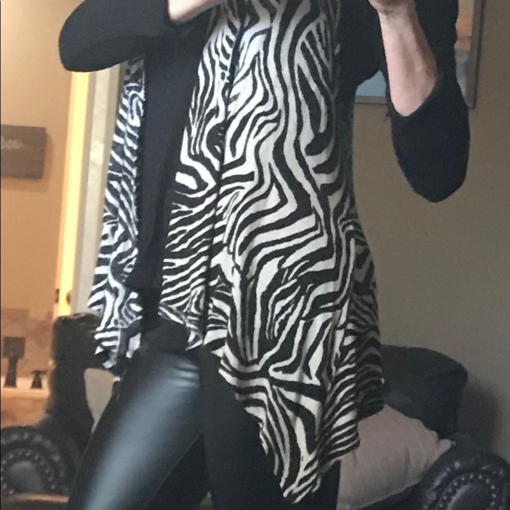 Zebra cotton vest!